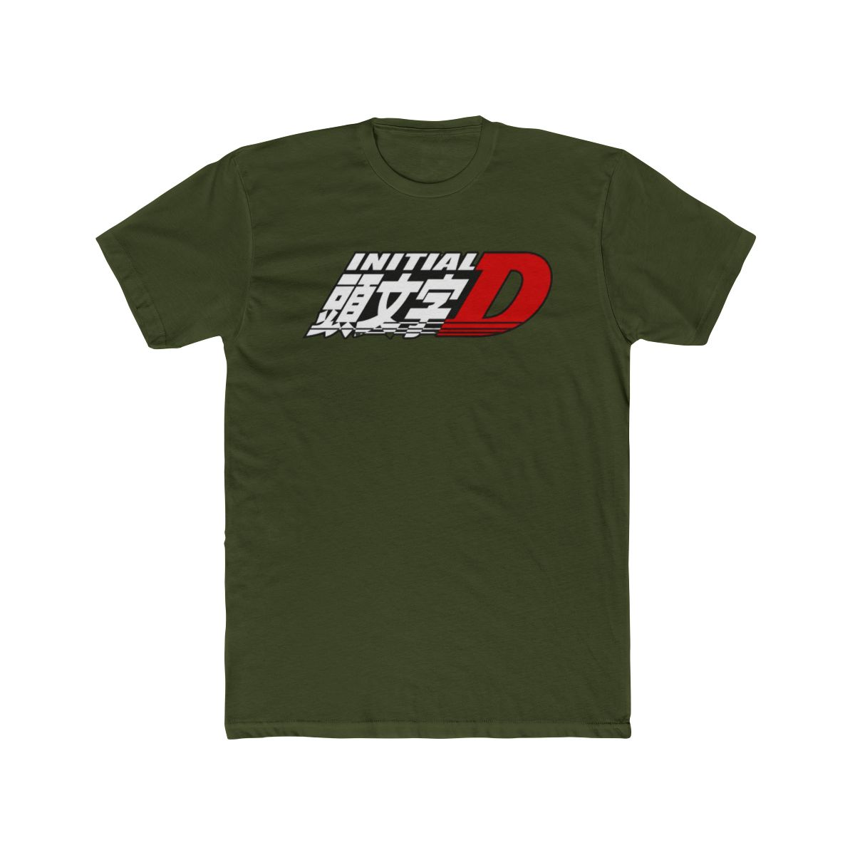 Initial D logo T Shirt - alternate angle 4, merchandise