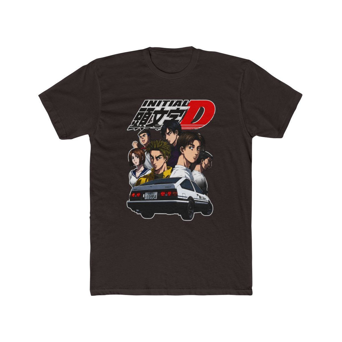 Initial D T Shirt - alternate angle 2, merchandise