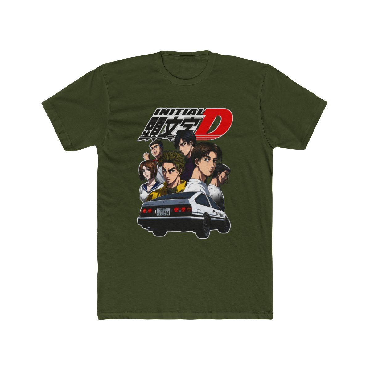 Initial D T Shirt - alternate angle 4, merchandise