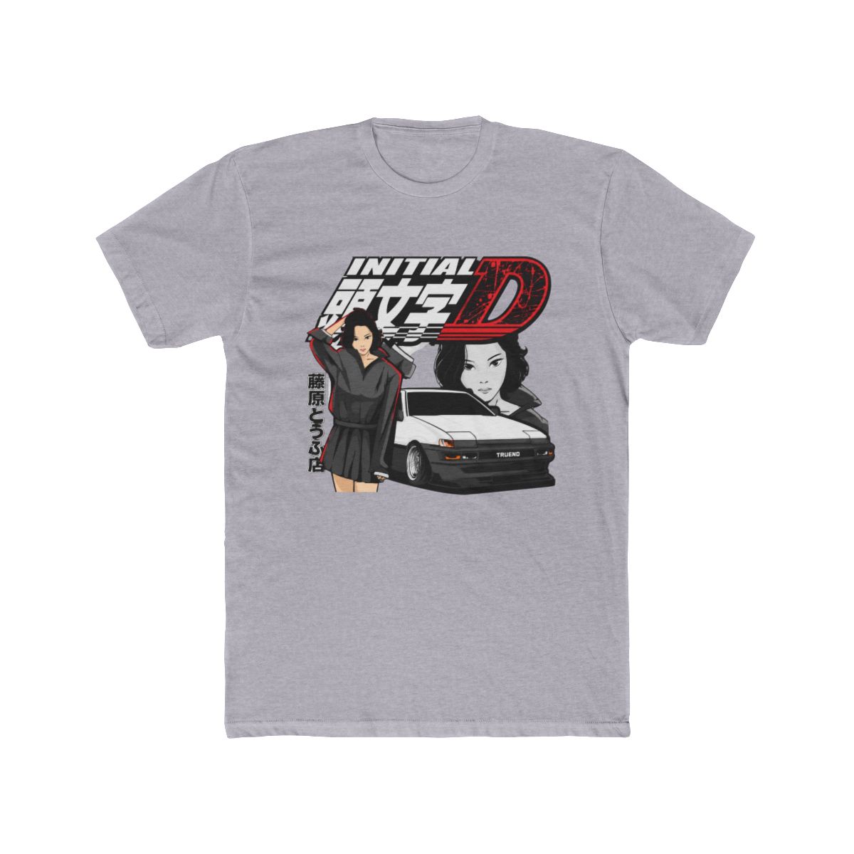 Initial D AE86 Anime Style T Shirt - alternate angle 3, merchandise
