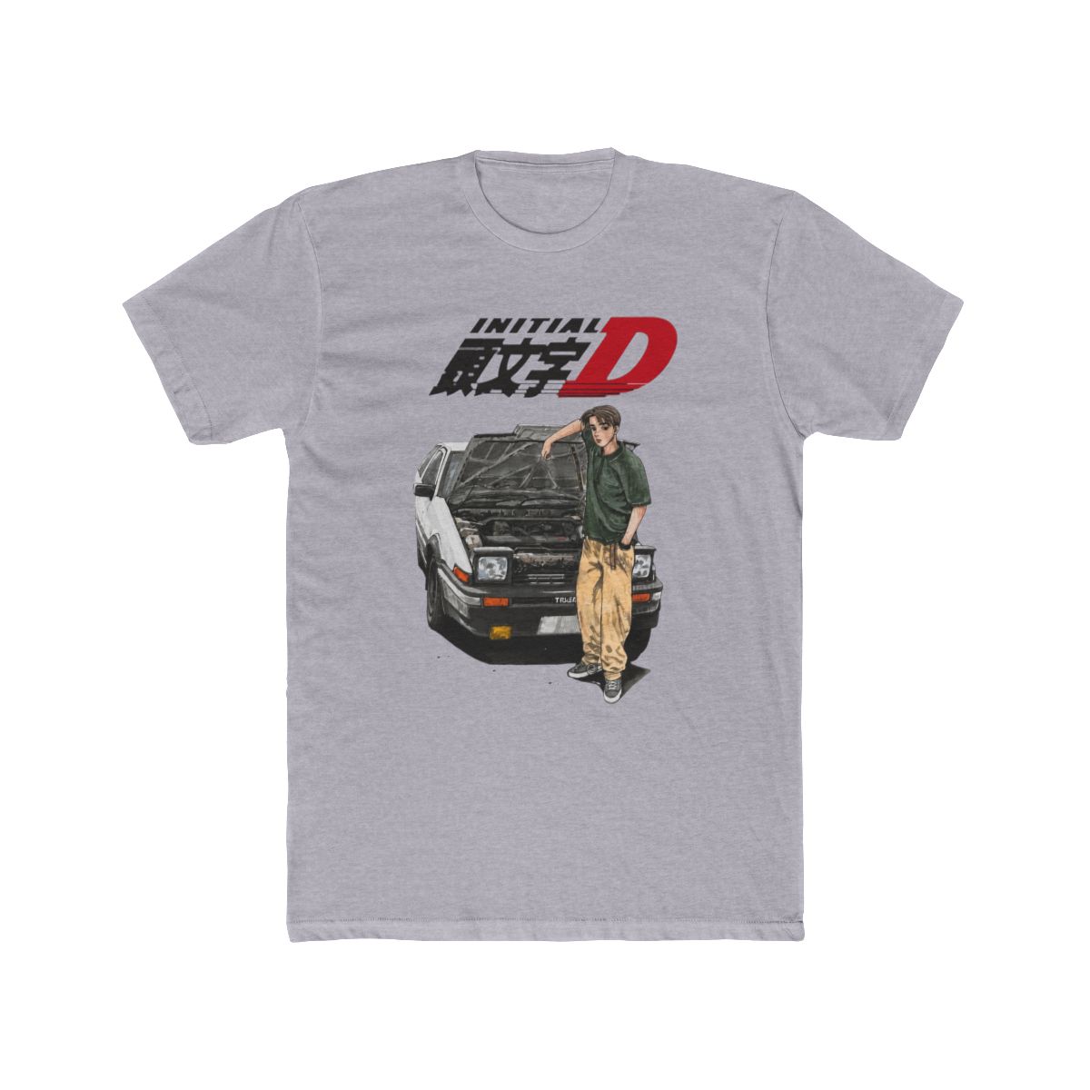 INITIAL D Takumi Fujiwara T Shirt - high quality print - ORIGINAL SELLER - alternate angle 4, merchandise