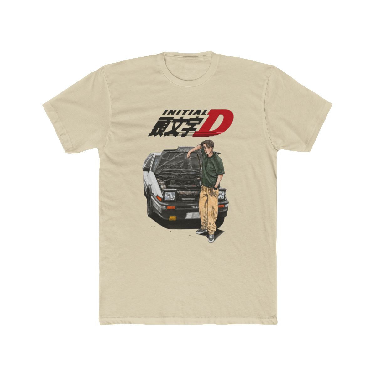 INITIAL D Takumi Fujiwara T Shirt - high quality print - ORIGINAL SELLER