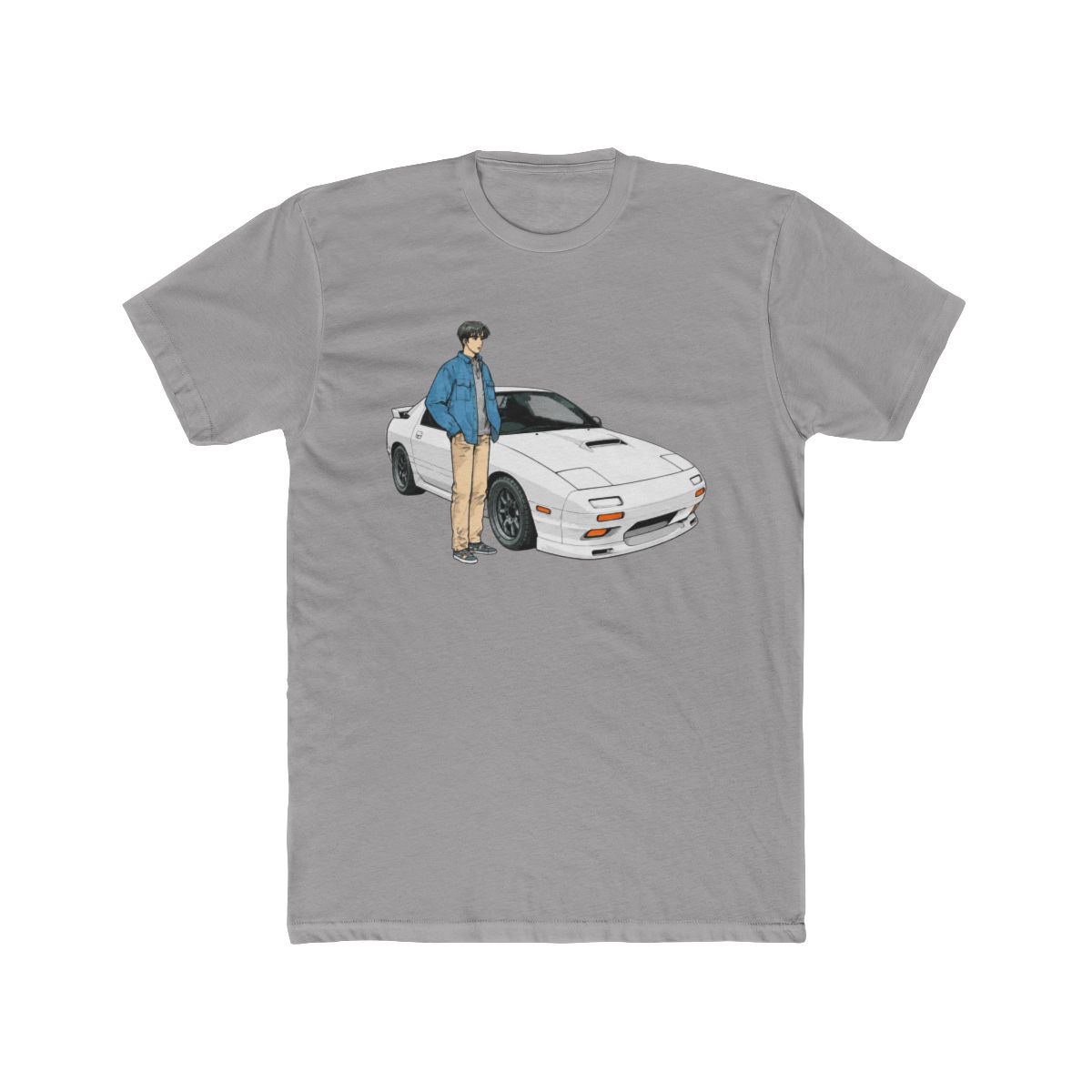 Initial D FC RX7 Stage 1 Drifting - Ryosuke Takahash RedSuns T Shirt - Official T-Shirts merchandise
