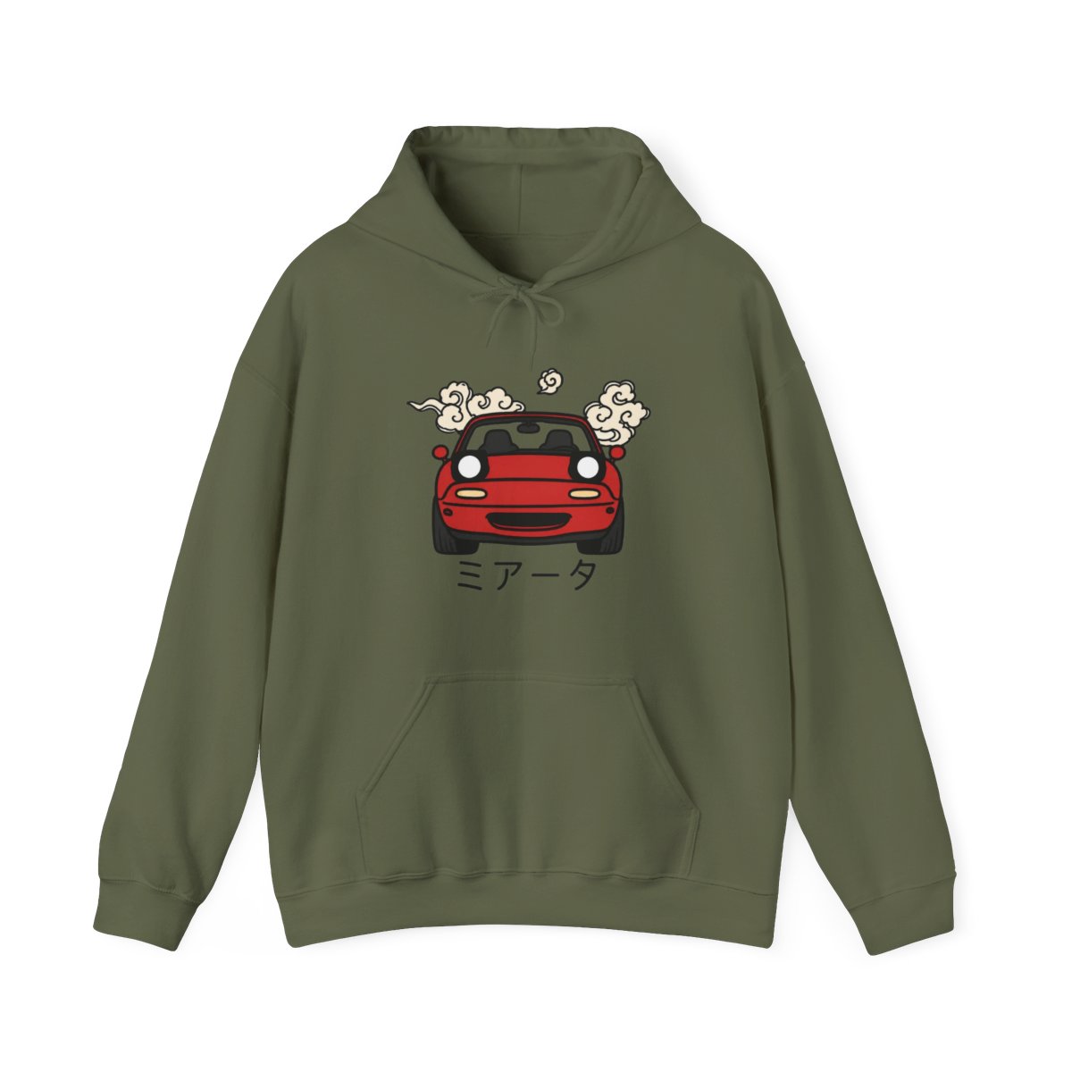 Cute Anime Initial D Hoodie - alternate angle 4, merchandise