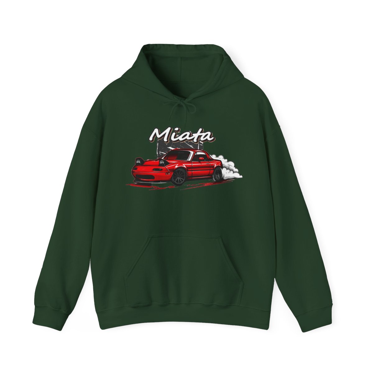 MX5 Initial D Men Hoodies Drift Mazda Print Car Hoodie - alternate angle 5, merchandise