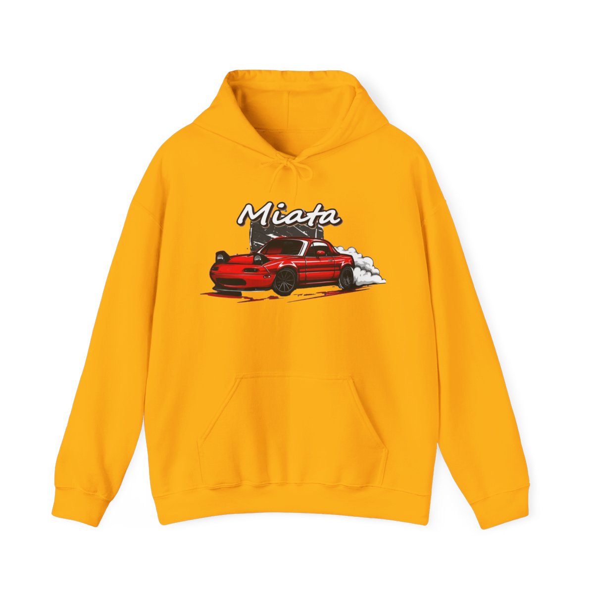MX5 Initial D Men Hoodies Drift Mazda Print Car Hoodie - alternate angle 2, merchandise