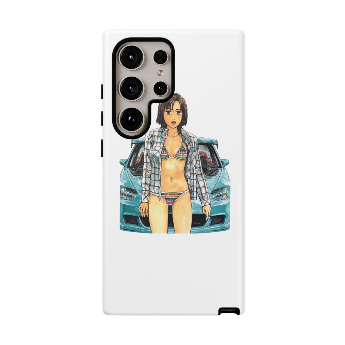 Initial D Mika Uehara Iphone Case - alternate angle 1, merchandise