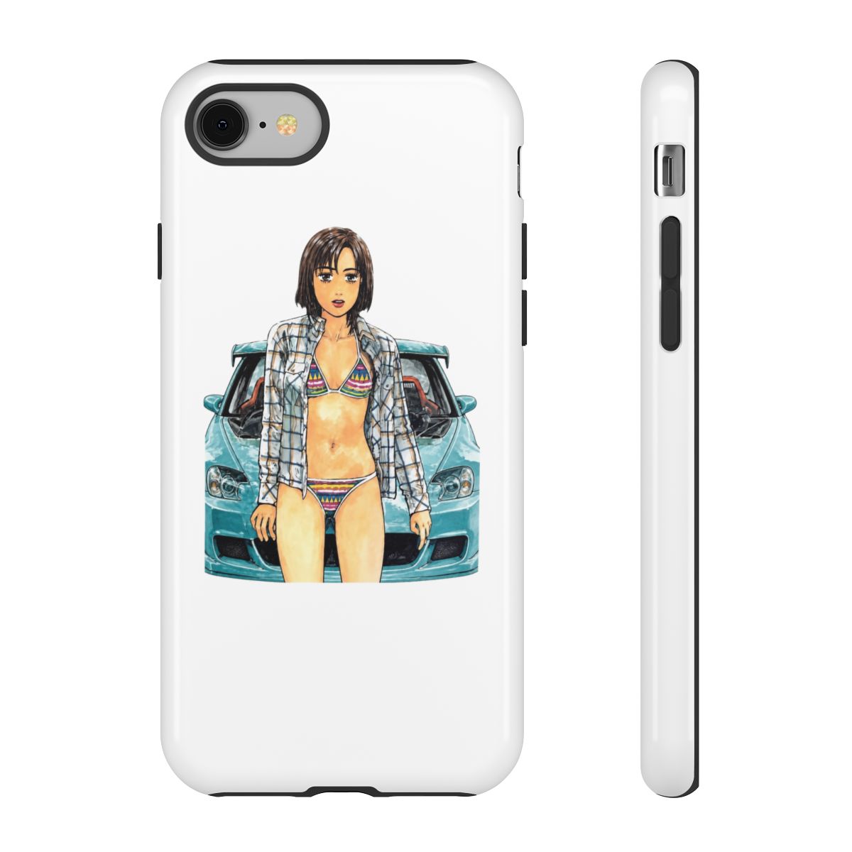 Initial D Mika Uehara Iphone Case