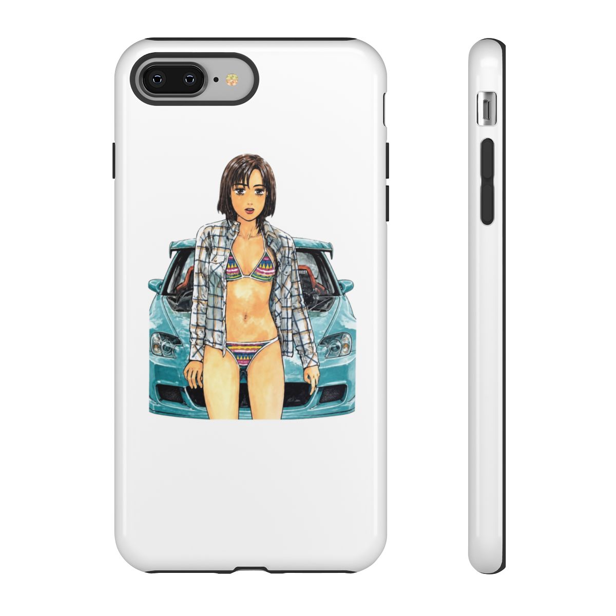 Initial D Mika Uehara Iphone Case - alternate angle 5, merchandise
