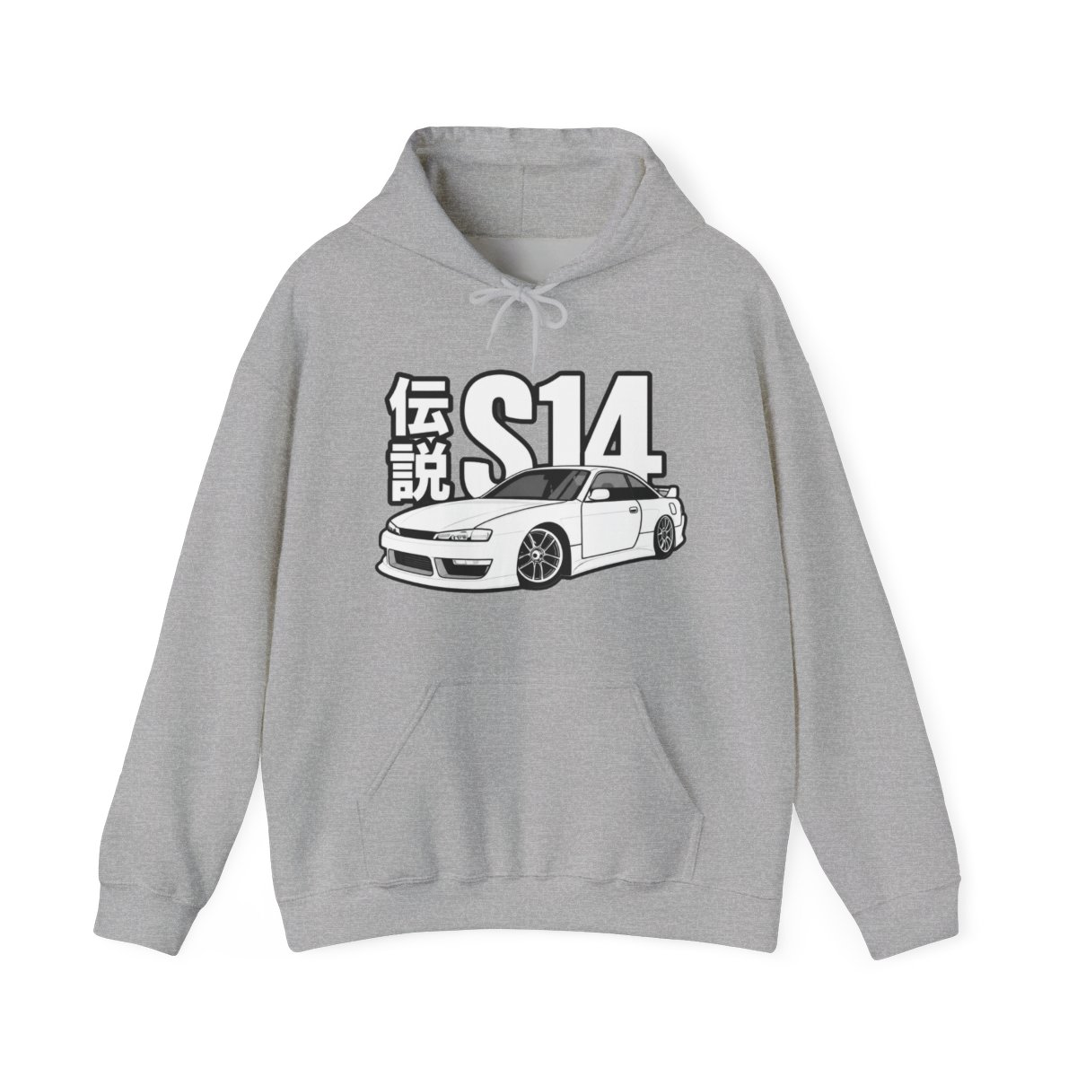 Initial D Vintage S14 FD Drift Japanese Cars Hoodie - Official Hoodies merchandise